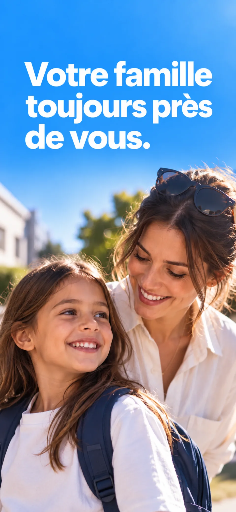 L'écran de transparence de FamSinyal, qui montre à l'enfant ce qui est partagé